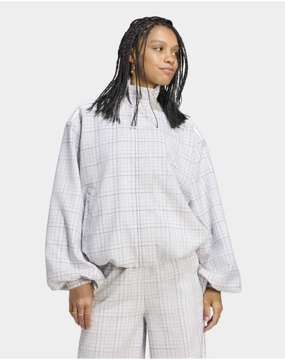 adidas Originals - BLOUSY CHECK TRACK TOP Womens