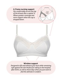 Hotmilk Maternity Lingerie - Show Off Full Cup Nursing Bra - Wirefree