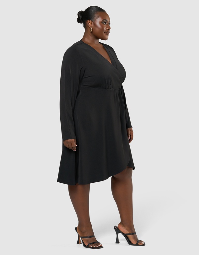 Something 4 Olivia - Olea Drape Mini Dress