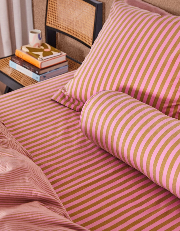 Mosey Me - Lilac Sprout Fitted Sheet