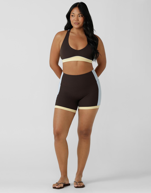 Lorna Jane - Set Point High Support Rib Sports Bra