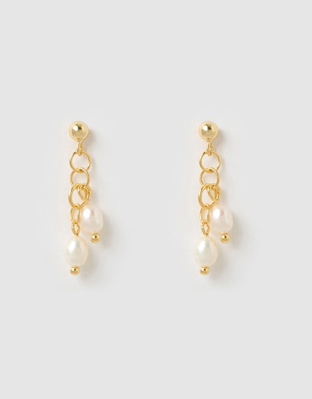 Izoa - Elsa Drop Earrings