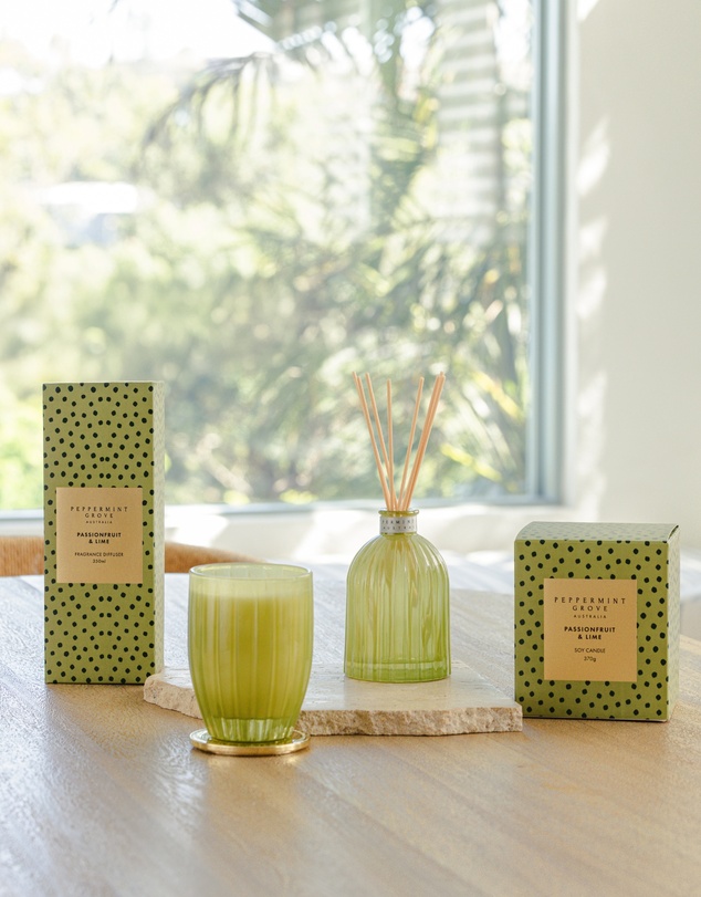 Peppermint Grove - Passionfruit & Lime Fragrance Diffuser 350ml