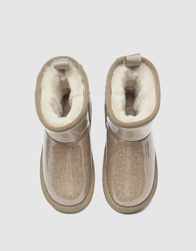 EVERAU - Australian Shepherd Ugg Kids Coated Classic Sheepskin Upper UGG Boots