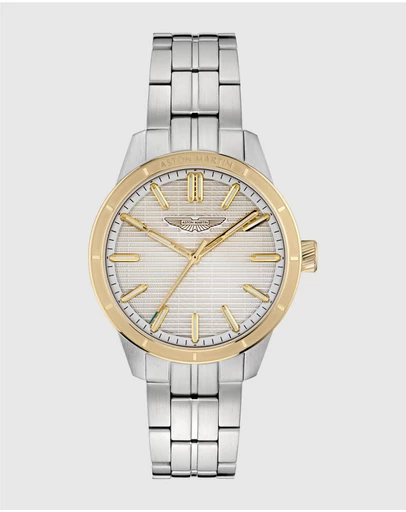 Aston Martin - HDL Two Tone Stainless Steel Bracelet Watch