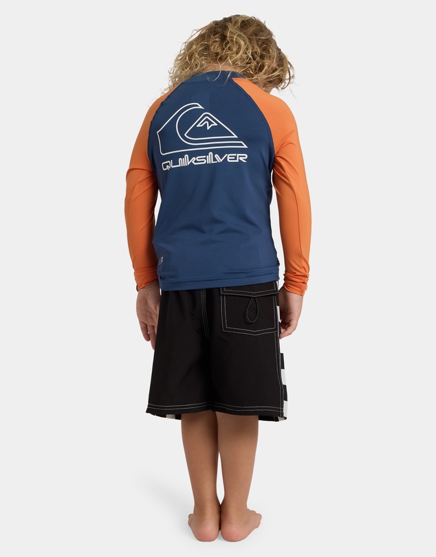 Quiksilver - Boys 2 to 7 On Tour Long Sleeve Rashguard