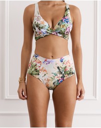 Aqua Blu Australia - Feuillage Penelope High Waist Pant