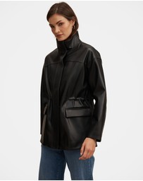 Forever New - Cassidy Cinched Waist Shacket