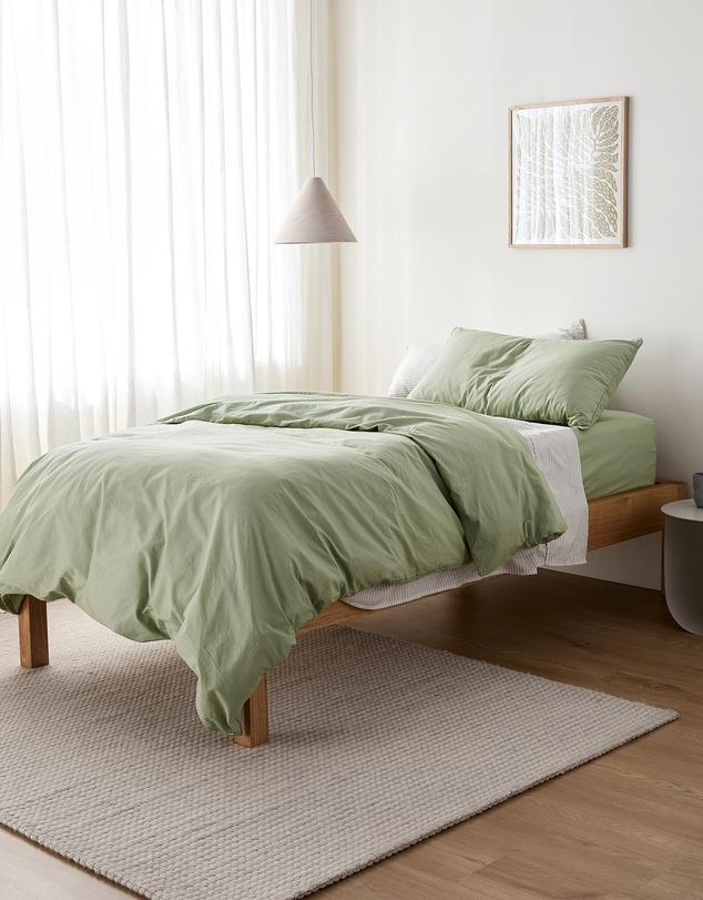 Sheet Society - Leo Washed Cotton Quilt Cover Set