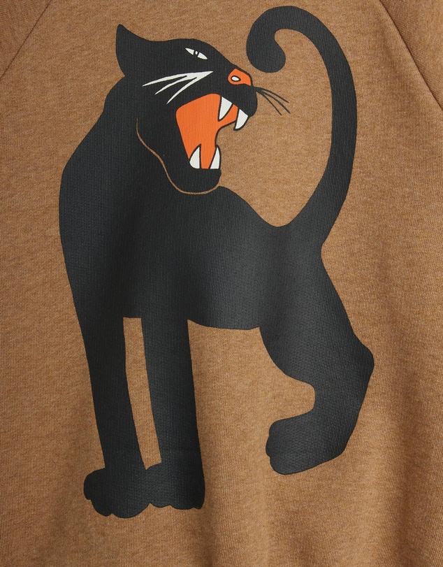 Mini Rodini - Panther SP Melange Sweatshirt - Babies-Teens