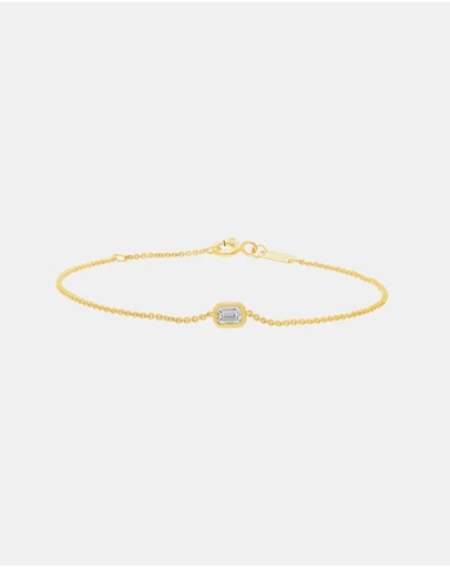 Zoe Olivia - 9K Gold Lab Grown Diamond Bracelet