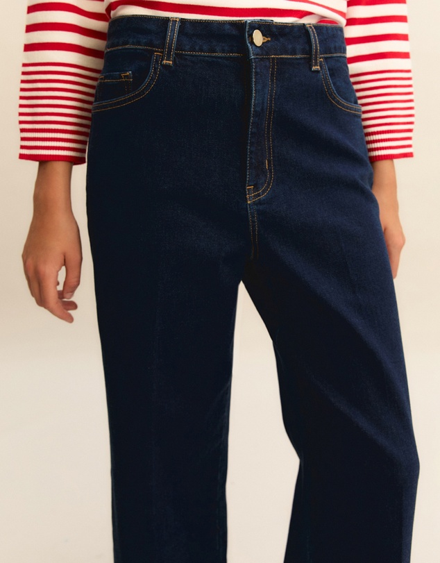 Emme - Cropped Denim Jeans