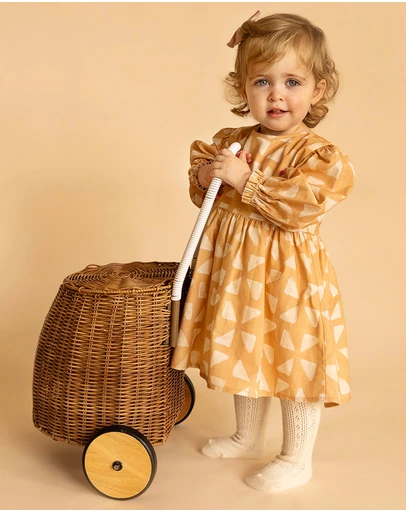 Fox & Finch - Winter Vacay Emb. Dress - Babies