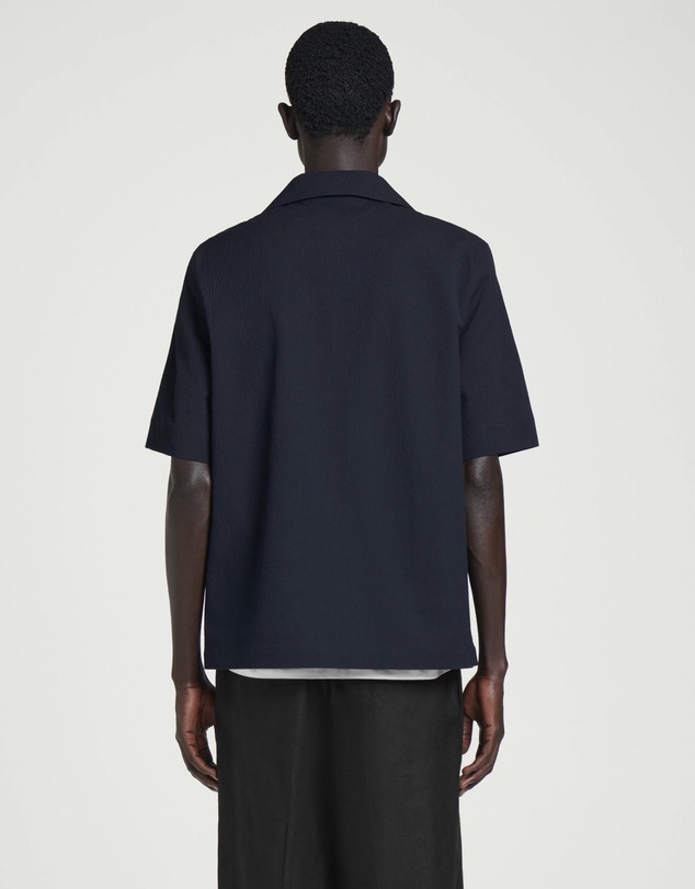 COS - Camp-Collar Seersucker Shirt