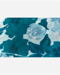 Ozwear Connection Uggs - 100% Australian Wool Print Scarf Sky Blue Flora