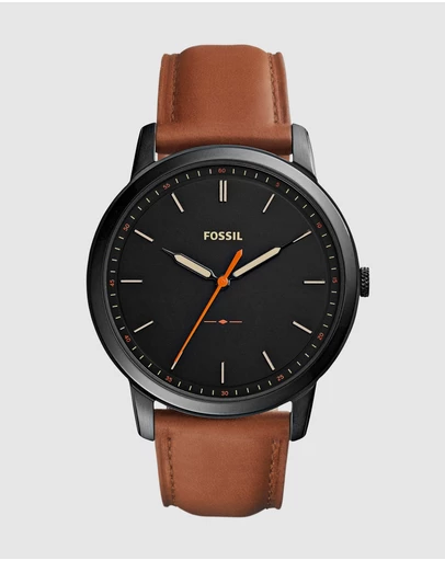 Fossil - The Minimalist 3H Brown Analogue Watch