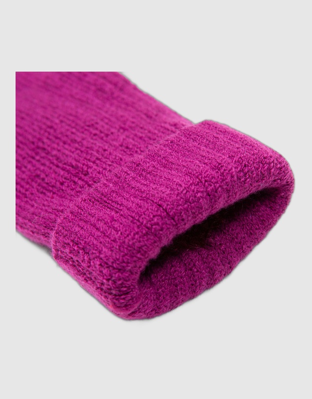 DENTS - Ribbed Knit Gloves