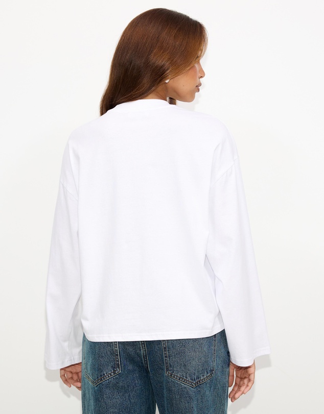 Dazie - Nostalgia Oversized Long Sleeve Tee