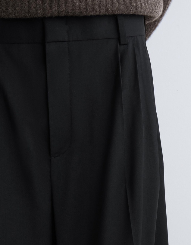 COS - Pleated Wool Relaxed-Fit Wide-Leg Trousers