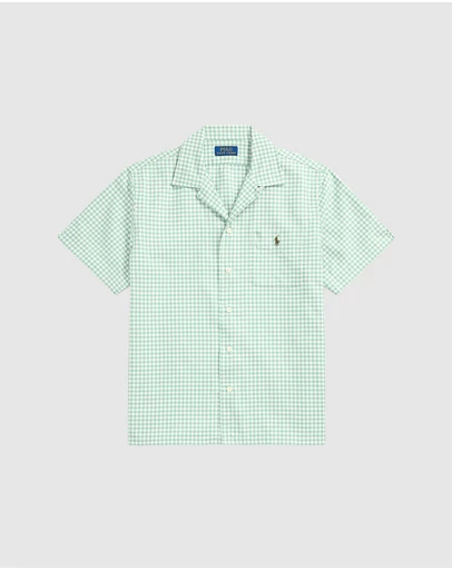 Polo Ralph Lauren - ICONIC EXCLUSIVE - Classic Fit Gingham Oxford Camp Shirt
