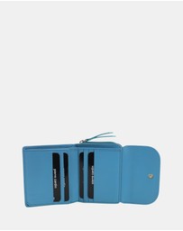 Pierre Cardin - Pierre Cardin Ladies Leather Tri-Fold Tab Wallet