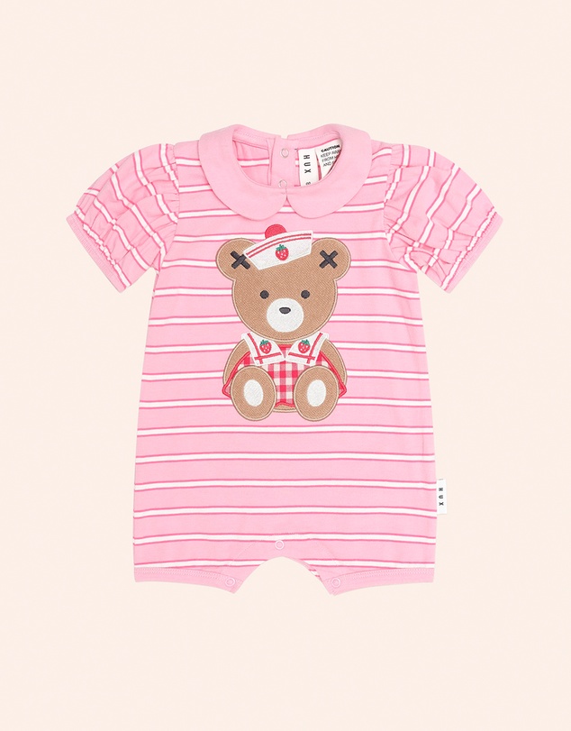 Huxbaby - Nautical Huxette Collar Romper - Babies