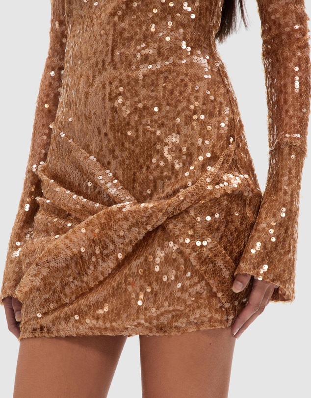 MISHA - Electra Sequin Mini Dress