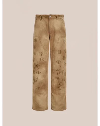 Found - Canvas Studded Work Pants