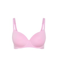 City Chic - Signature T-Shirt Bra - Cherry Blossom