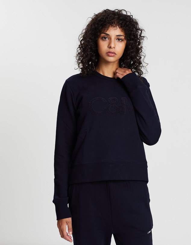 C&M CAMILLA AND MARC - Owens Logo Crew Sweatshirt