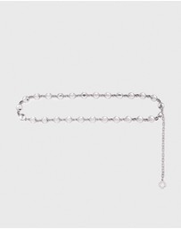 Maje - A Large Strass Belt