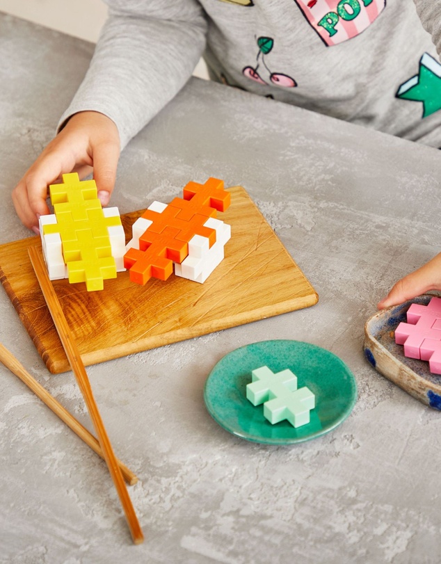Plus Plus - Plus-Plus BIG Activity – Food - 50 pcs