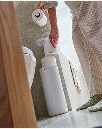 Joseph Joseph - EasyStore™ Gloss White Concealed Toilet Roll Holder