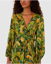 Farm Rio - Long Sleeve Kafthan