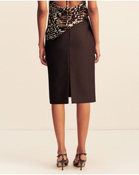 Shona Joy - Otis Belted Midi Skirt