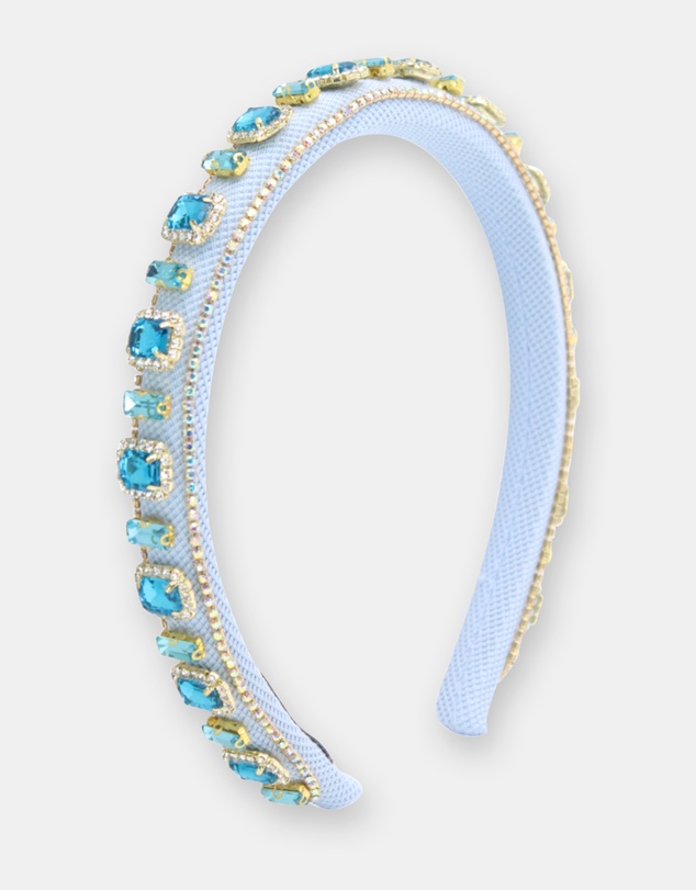 Morgan & Taylor - Laurel Headband in Blue