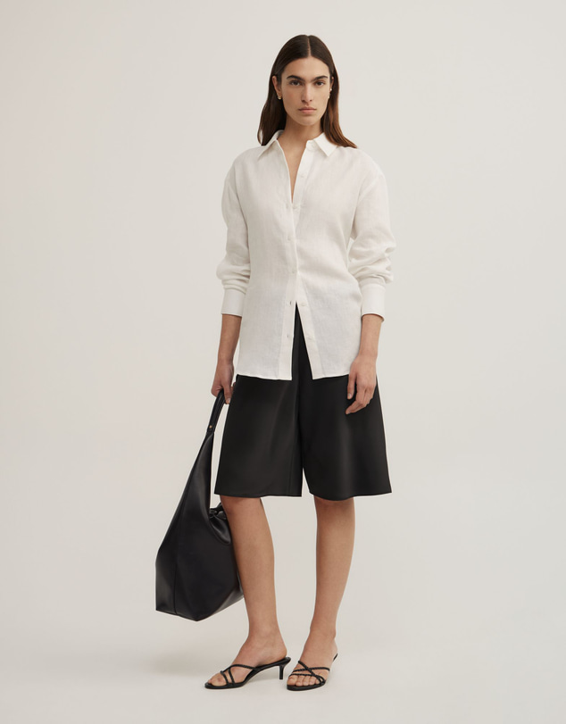 Witchery - Linen Tie Back Shirt