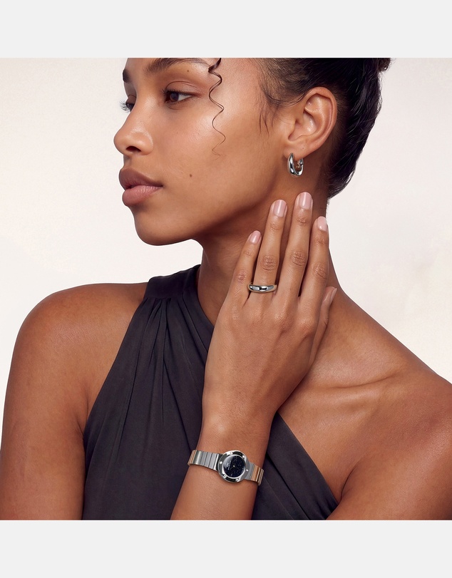 Daniel Wellington - Stella 24mm Piano-Link Crystal Blue Sandstone