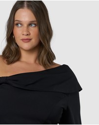 Pink Dusk by Curve Project - Say My Name Maxi Dress