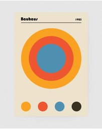 Inka Arthouse - Bauhaus Set of 2 Art Prints