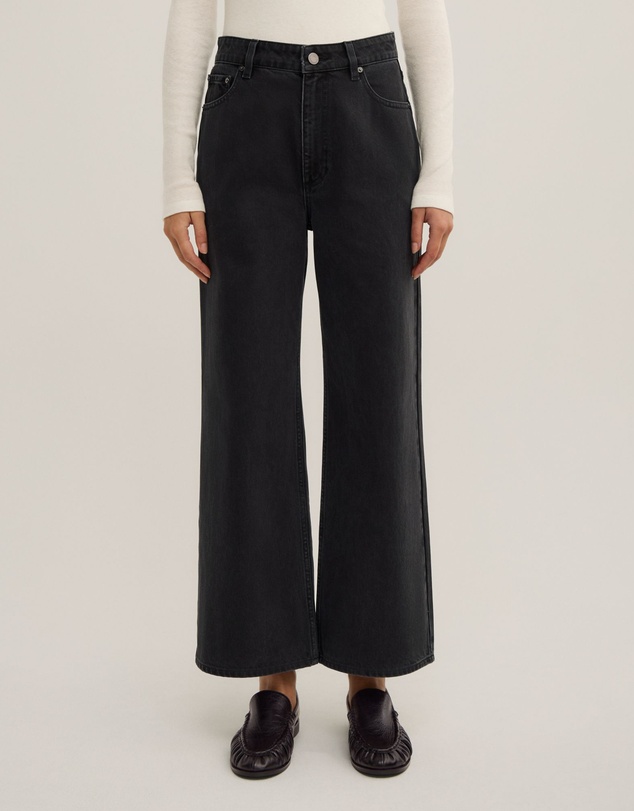 Witchery - Wide Leg Crop Jeans