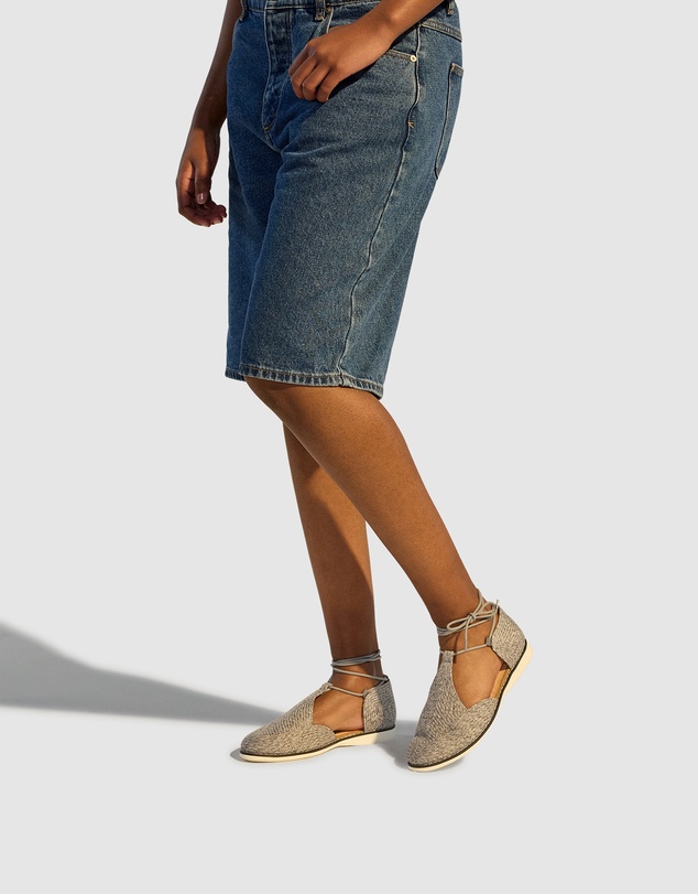 Rollie - Sidecut T-Bar Weave Shoe