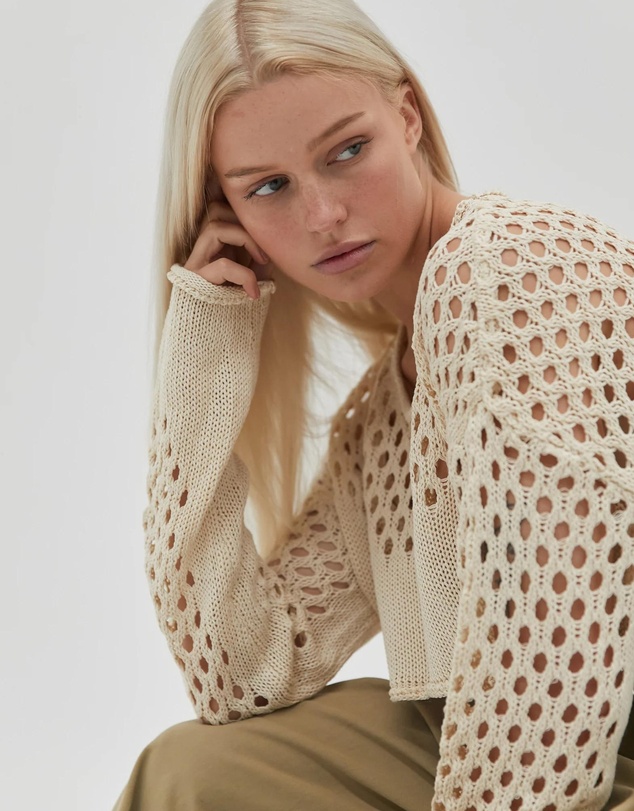 Style Addict - Amalie Crochet Top