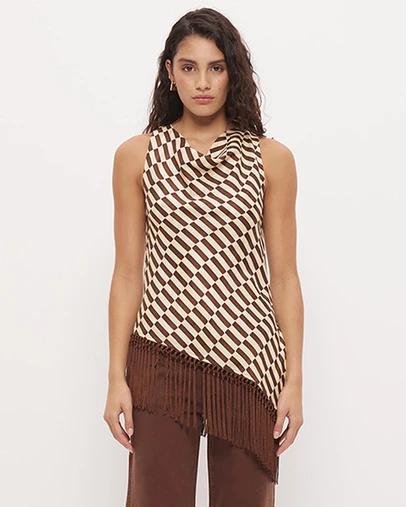 MON RENN - Imprint Top