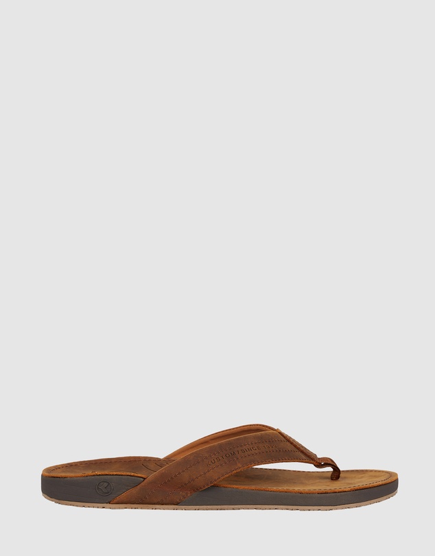 Kustom - Mens Cruiser Leather Thongs