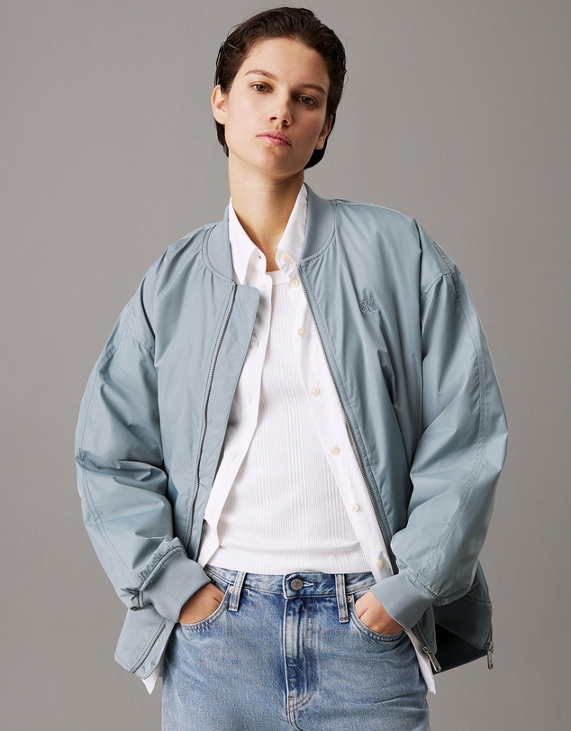 Calvin Klein Jeans - Long Padded Bomber Jacket