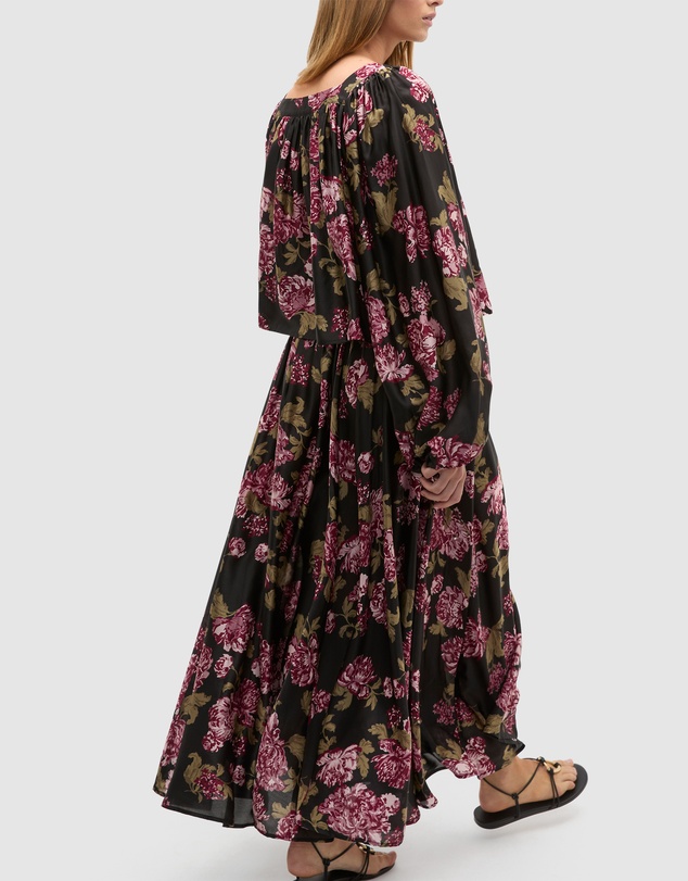 Seed Heritage - Silk Floral Skirt