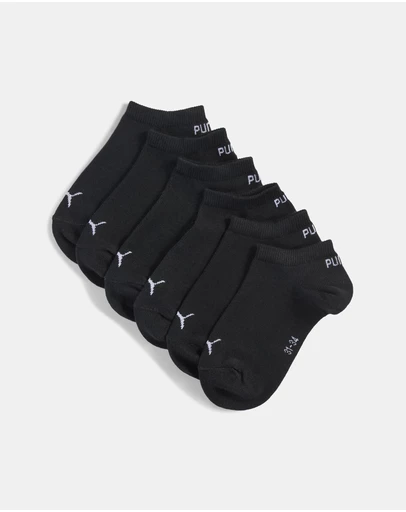 Puma - 3-Pack Plain Sneaker Socks - Babies-Teens