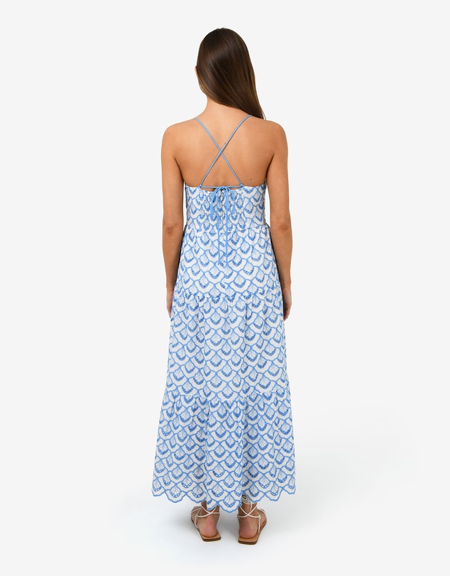 Forcast - Kela Embroidery Maxi Dress