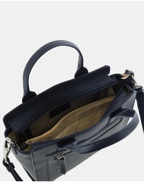 Pierre Cardin - Pierre Cardin Ladies Leather Mini Tote Crossbody Bag